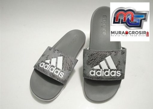 SANDAL SLIDE - ADIDAS ADILETTE COMFORT ORIGINAL F34727 GREY Murah