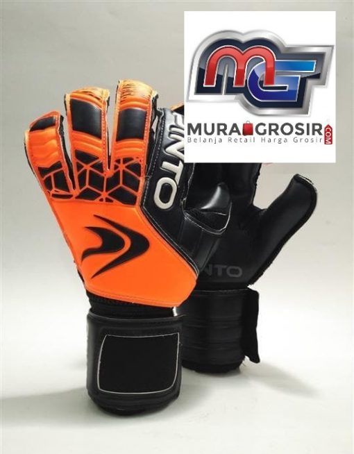 SARUNG TANGAN KIPER - PINTO RECIFE GK GLOVE ORANGE/BLACK Murah