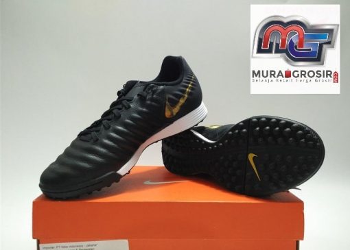 SEPATU FUTSAL NIKE TIEMPO LEGEND 7 ACADEMY TF ORIGINAL AH7243077 BLACK Murah