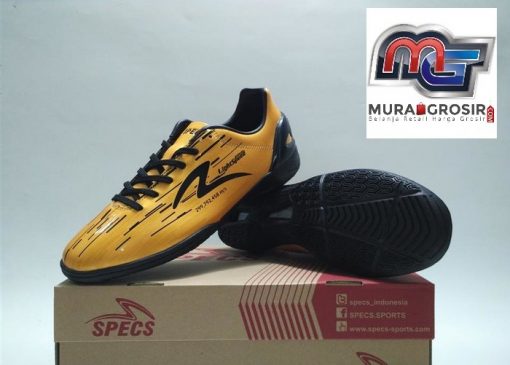 SEPATU FUTSAL SPECS ACCELERATOR LIGHTSPEED IN ORIGINAL 400930 GOLDRUSH Murah