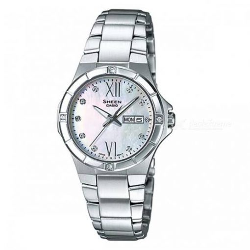 Jam Tangan Wanita Casio Sheen SHE-4022D-7ADR Original