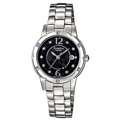 Jam Tangan Wanita Casio Sheen SHE-4021D-1ADF Original