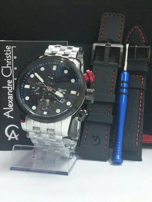 Jam Tangan Pria  Alexandre Christie AC 6163 Pria Original Murah