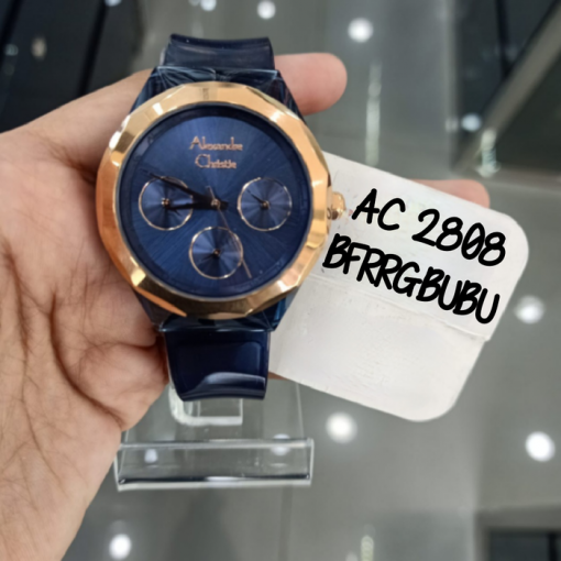 Jam Tangan Alexandre Christie Wanita AC 2808 AC2808 BFRRGBUBU Original