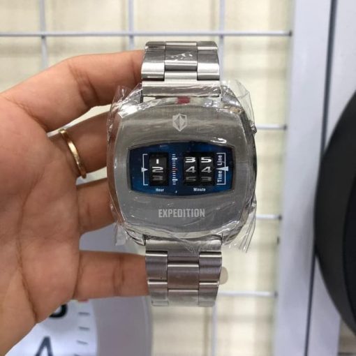 Jam Tangan EXPEDITION E 6790 - JAM TANGAN PRIA ORIGINAL - SILVER BLUE