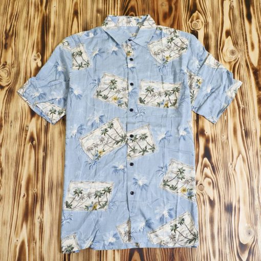 Kemeja Pantai Batik Bay by Burma Bibas Palm Tree Hawaiian Shirt Original