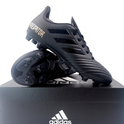 Sepatu Bola Adidas Predator 19.4 FXG Black F35600 Original BNIB Murah