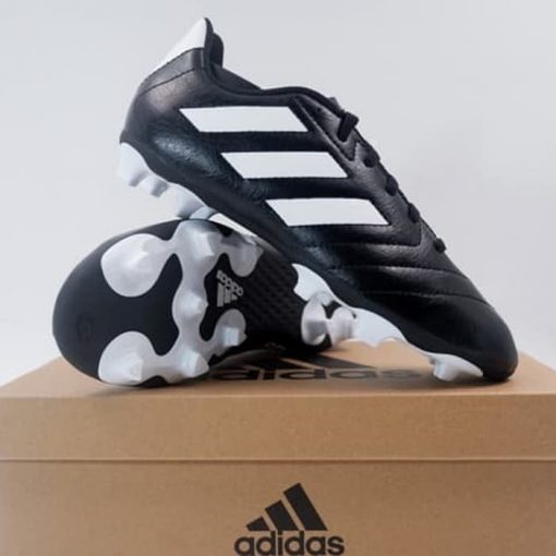 Sepatu Bola Anak Adidas Goletto VII FG JR Core Black EE4485 Original Murah