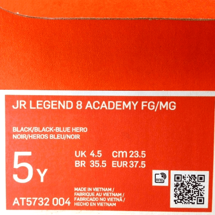 Jual Sepatu  Bola  Anak  Nike  JR Legend 8 Academy FG MG Black 