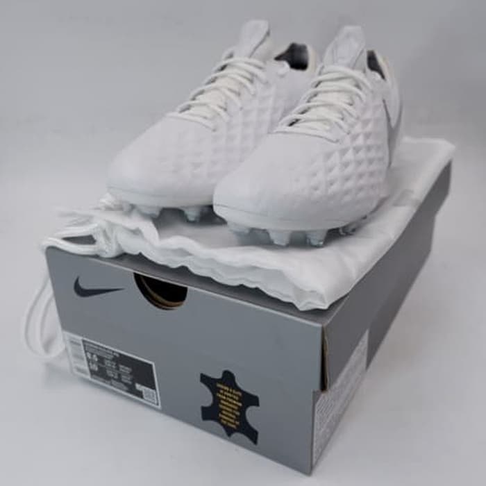 Jual Sepatu  Bola Nike  Legend 8 Elite FG White Grey AT5293 