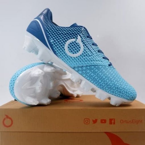 Sepatu Bola OrtusEight Genesis FG Arctic Blue White 11010083 Original Ortus Eight Murah