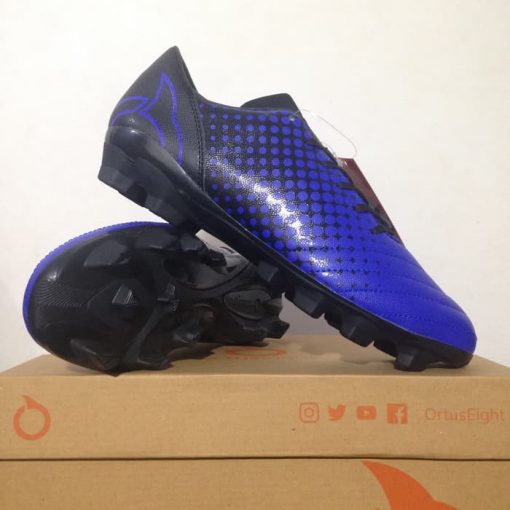 Sepatu Bola OrtusEight Utopia FG Vortex Blue Black 11010028 Original Ortus Eight Murah