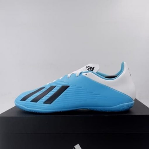 Sepatu Futsal Adidas X 19.4 IN Brcyan Black F35341 Original BNIB Murah