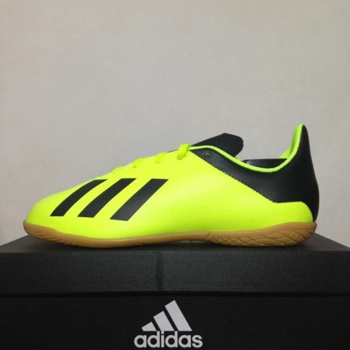 Sepatu Futsal Anak Adidas X Tango 18.4 IN JR Solar Yellow DB2433 Original Murah