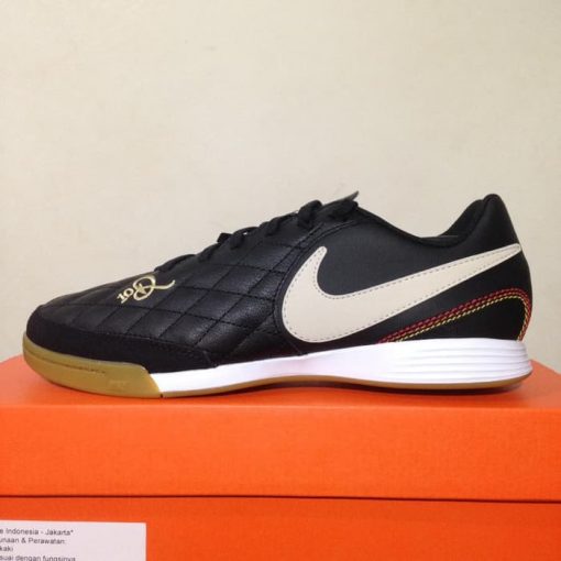 Sepatu Futsal Nike Legend 7 Academy 10R IC Black Gold AQ2217-027 Original Murah