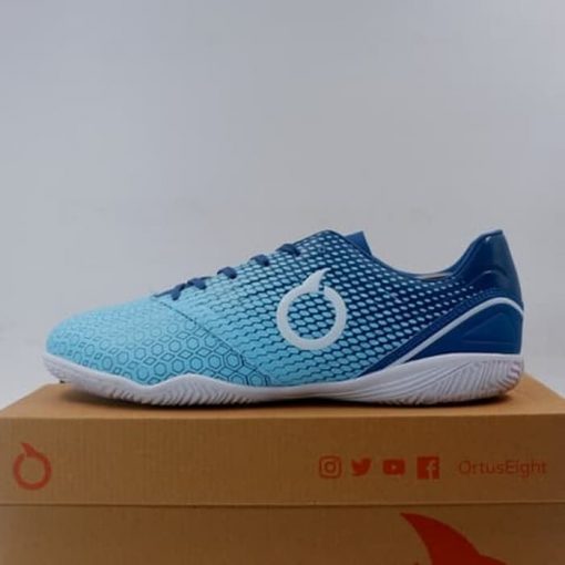Sepatu Futsal OrtusEight Genesis IN Arctic Blue White 11020083 Original Ortus Eight Murah