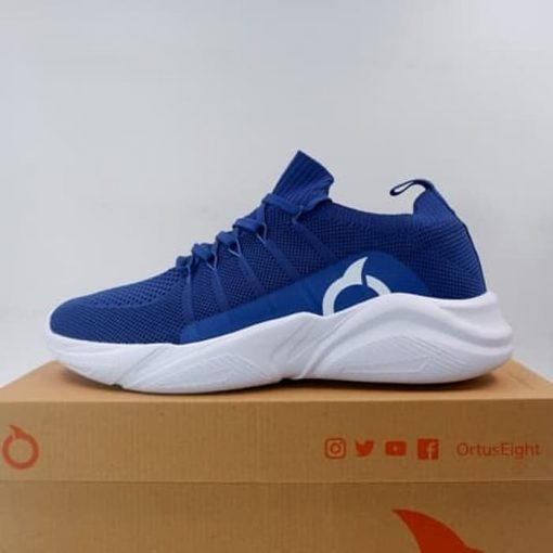 Sepatu Lari/Running OrtusEight Invaders Deep Blue White 11030030 Original Ortus Eight Murah