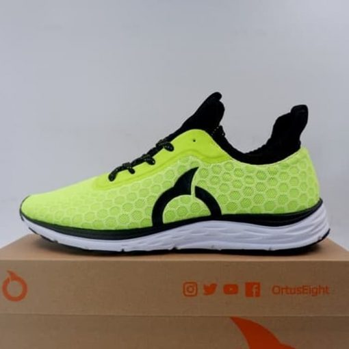 Sepatu Lari/Running OrtusEight Polaris Neon Green Black 11030025 Original Ortus Eight Murah