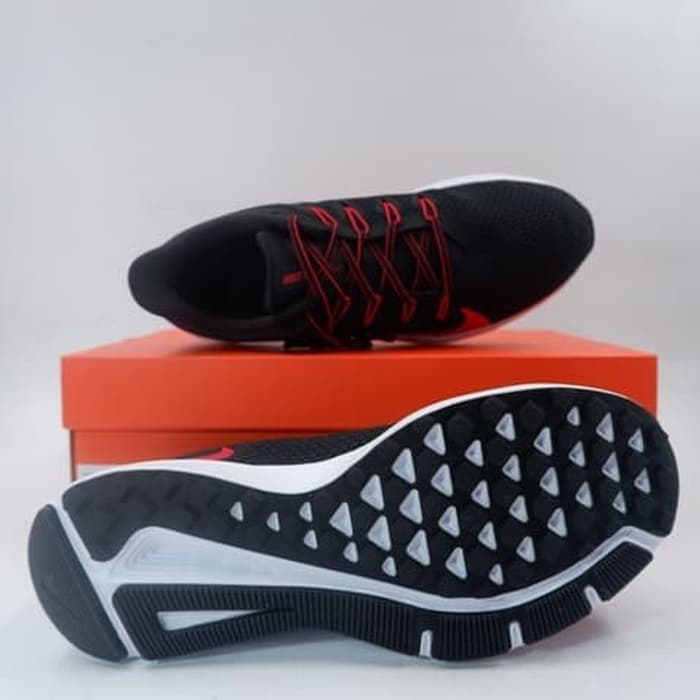 Jual Sepatu  Running Lari Nike  Quest  2 Black University Red 