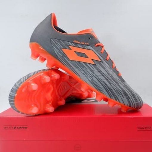 Sepatu Bola Lotto Solista 700 III FG Cool Gray 7C 211628-5JK Original Murah