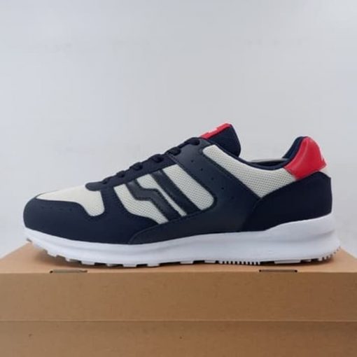 Sepatu Casual Piero Krooger Navy Ink Grey White P20753 Original BNIB Murah