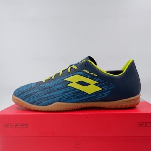 Sepatu Futsal Lotto Solista 700 III ID Mosaic Blue 211641-59I Ori Murah