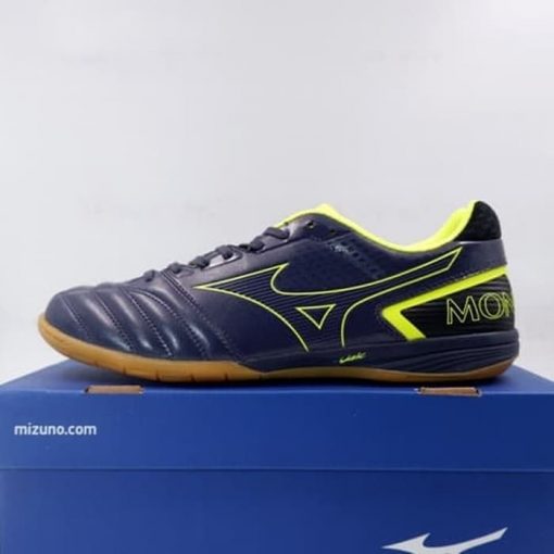 Sepatu Futsal Mizuno Monarcida Sala Pro IN Graphite Q1GA191145 Ori Murah