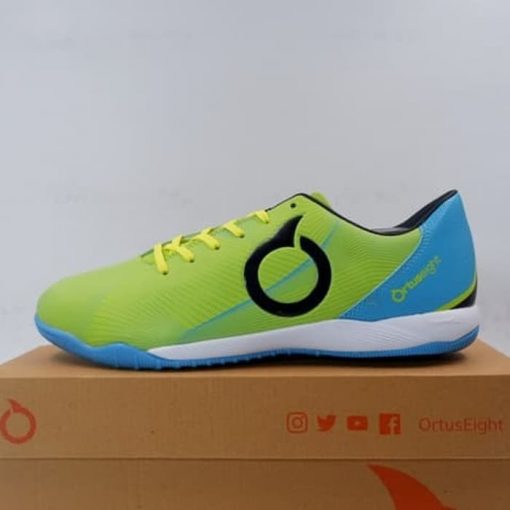 Sepatu Futsal OrtusEight Prodigy IN Fluo Green 11020121 Original BNIB Murah