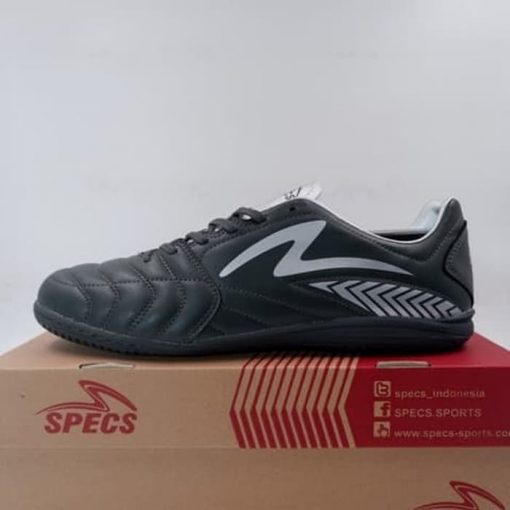 Sepatu Futsal Specs Azteca IN Gun Metal Grey Silver 401175 Original Murah