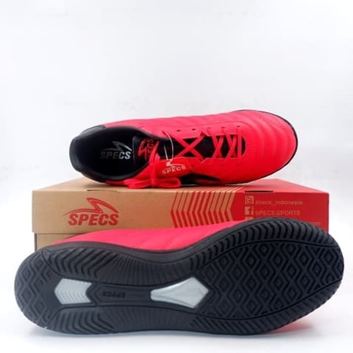 Jual Sepatu  Futsal  Specs  Roma IN Emperor Red Black 401088 