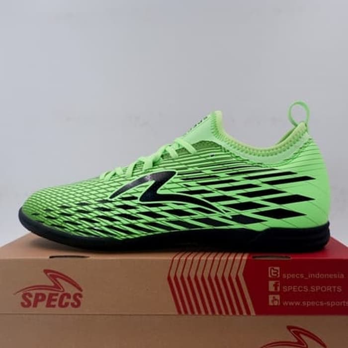 Jual Sepatu  Futsal  Specs  Swervo Venero 19 IN Pale Green 