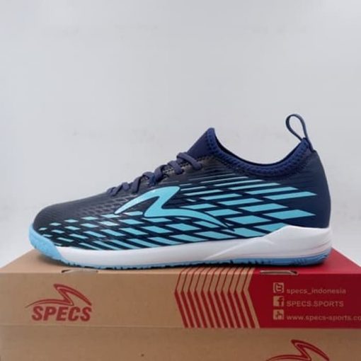 Sepatu Futsal Specs Swervo Venero IN Midnight Blue 401193 Original Murah