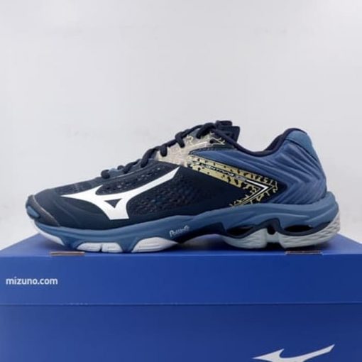 Sepatu Volley Voli Mizuno Wave Lightning Z5 Blueberry V1GA190098 Original Murah