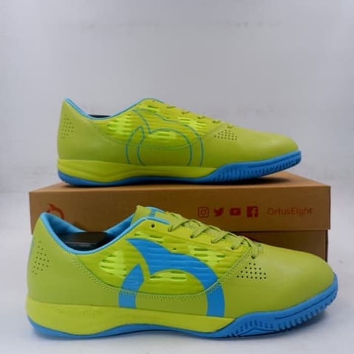  Sepatu  Futsal Ortuseight Ortus  Eight  Jogosala Theorem Lime 