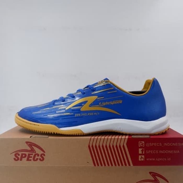 Jual Sepatu  Futsal  Specs Acc Lightspeed Reborn  IN Blue 