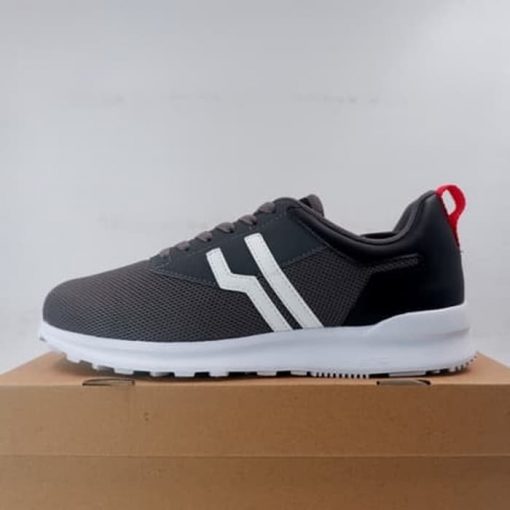 Sepatu Casual Piero City Cross Tornado Grey Black White P20800 Ori Murah