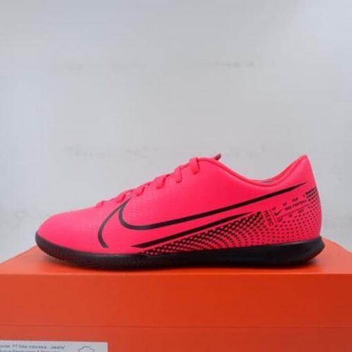 Sepatu Futsal Nike Vapor 13 Club IC Laser Crimson Black AT7997-606 Ori Murah