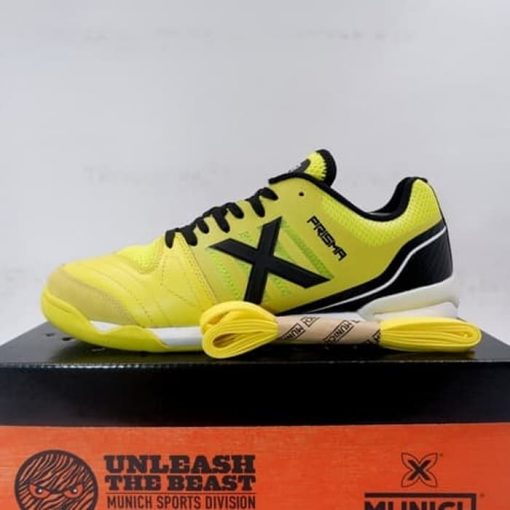 Sepatu Futsal Munich Prisma 00 Yellow 3116000 Original BNIB Murah