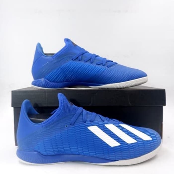 Jual Sepatu  Futsal Adidas  X  19  3 IN Royblu EG7154 Original 