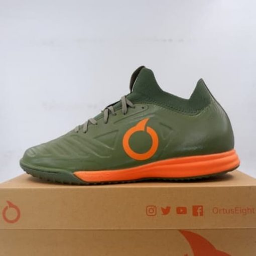 Sepatu Futsal Ortuseight Ortus Eight Valkyrie IN Military Green 11020153 Original Murah