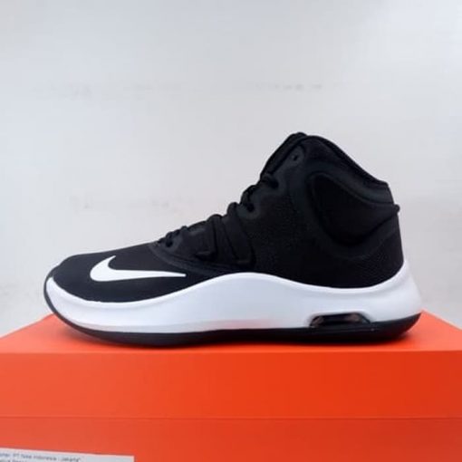 Sepatu Basket Nike Air Versitile IV Black White Dark AT1199-002 Ori Murah