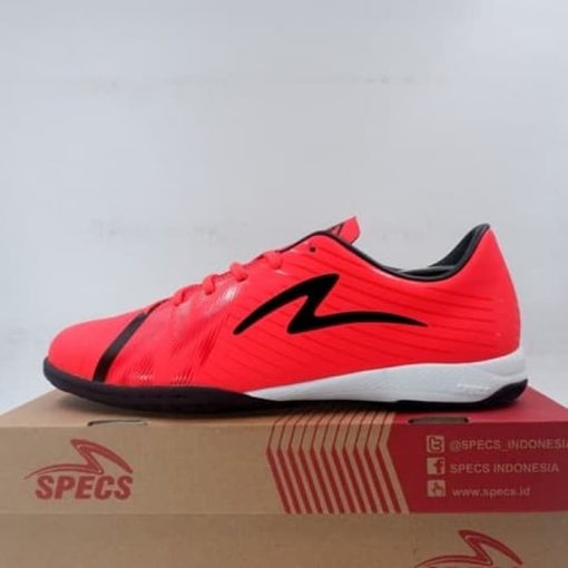 Sepatu Futsal Specs Accelerator Slaz Pro IN Bright Red 401053 Original Murah