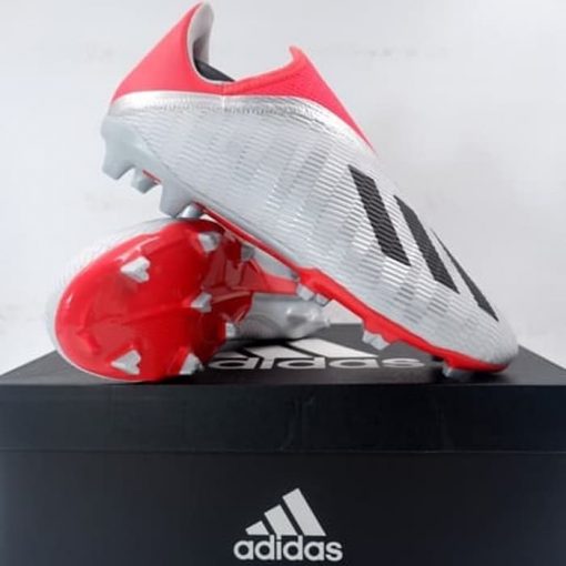 Sepatu Bola Adidas X 19.3 LL FG Silver EF0597 Original BNIB Murah