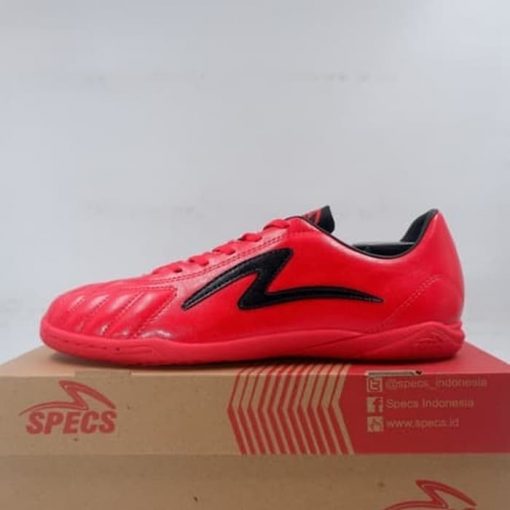 Sepatu Futsal Specs Ajax IN Emperor Red Black 401278 Original BNIB Murah