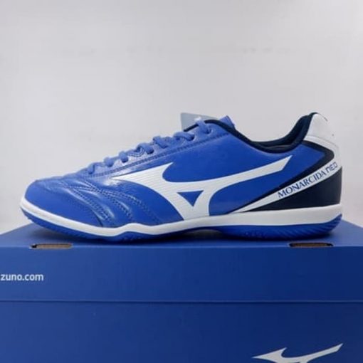 Sepatu Futsal Mizuno Monarcida Neo Sala Select IN Blue Q1GA201201 Ori Murah