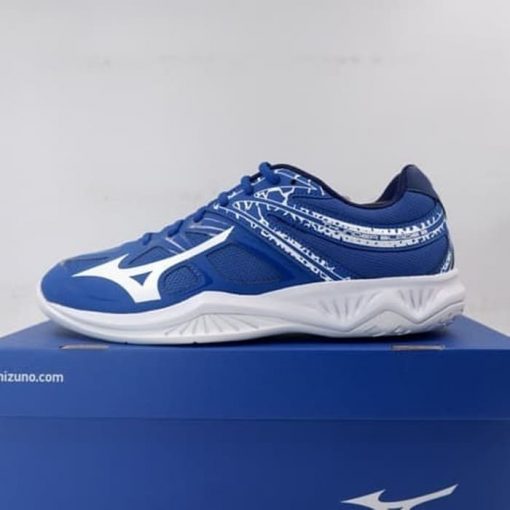 Sepatu Volley Mizuno Thunder Blade 2 True Blue White V1GA197006 Ori Murah