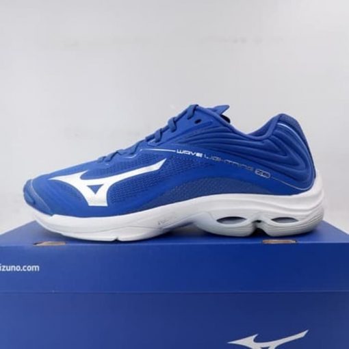 Sepatu Volley Mizuno Wave Lightning Z6 True Blue V1GA200006 Original Murah