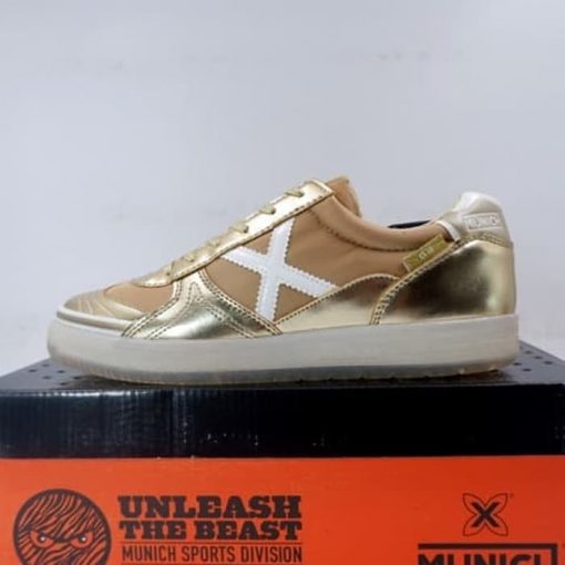 Sepatu Futsal Munich G-3 Gold 1511037 Original BNIB Murah