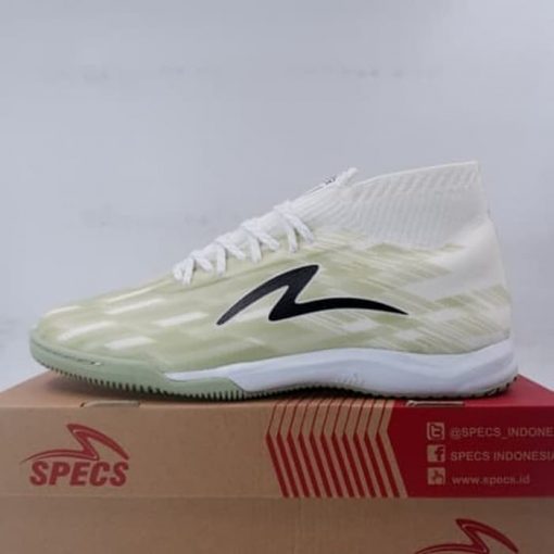 Sepatu Futsal Specs Acc Lightspeed II Elite MX IN White 401333 Ori Murah