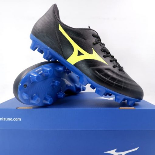 Sepatu Bola Mizuno Rebula 3 Select Black Yellow P1GA206545 Original Murah